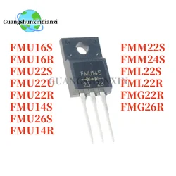 Enhanced Electronic Components Set - 10PCS TO - 220F Transistors (FMU16S)