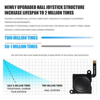 Hall Sensing Joystick No Drifting Hall Electromagnetic Stick Higher Sensitivity Hall Thumb Stick for Nintendo Switch/OLED/Lite - Image 4