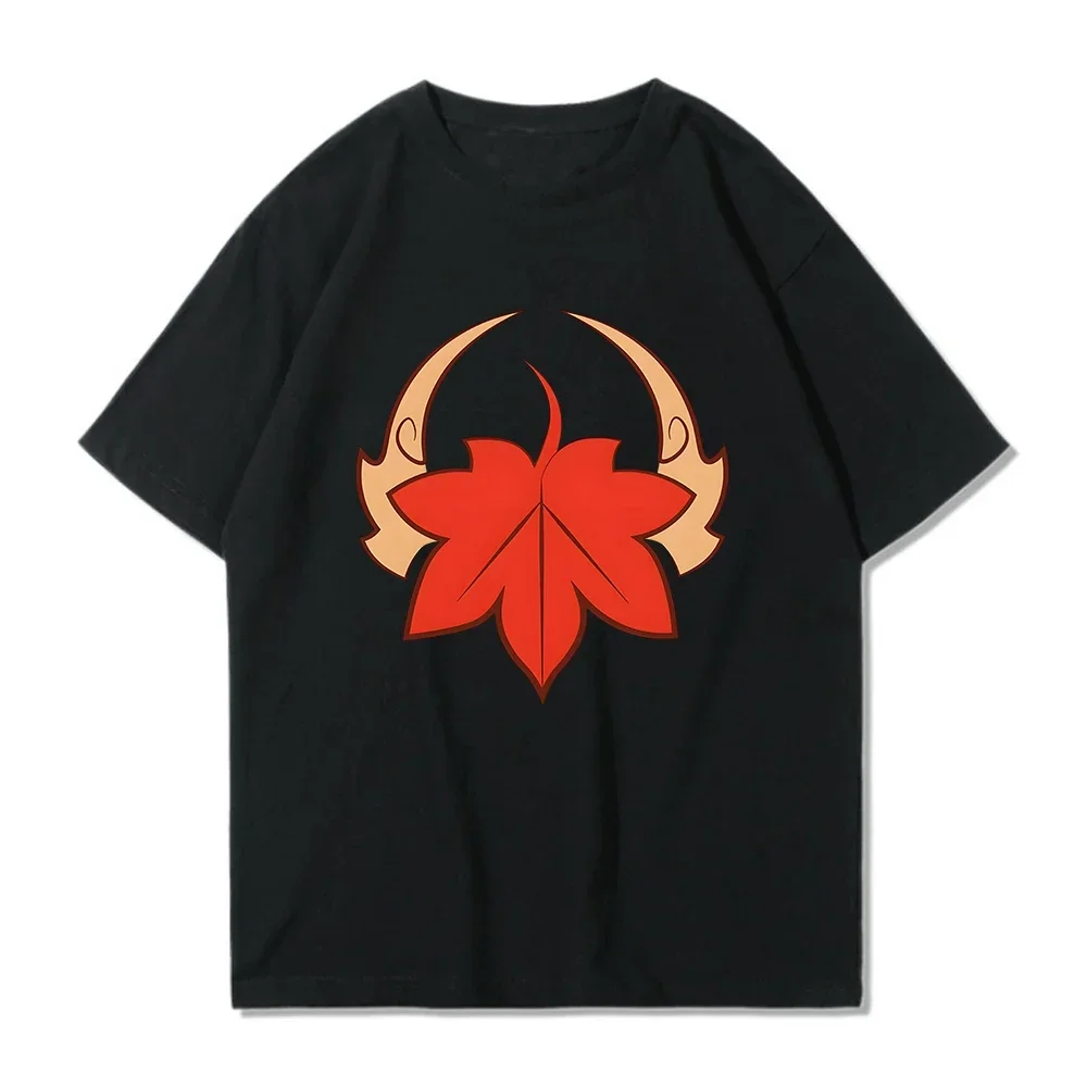Genshin Impact T-shirt for Women Graphic T-shirt Unisex Couple Tops Harajuku 2024 Summer Short Sleeve Tee Shirt Y2k Clothing Top