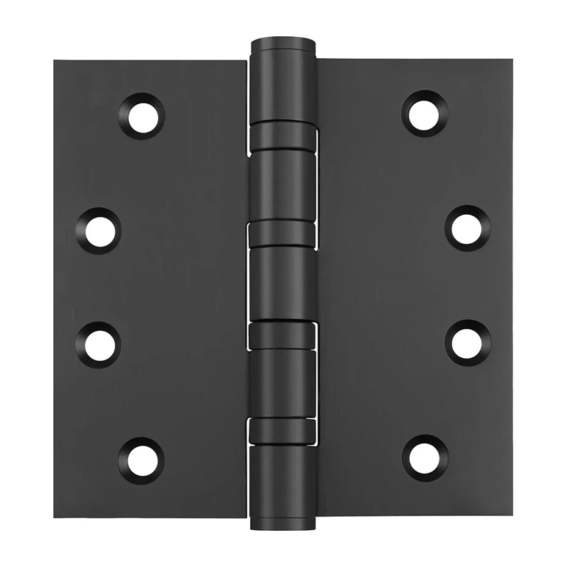 

Stainless Steel Black 4Inch Door Hinges For Exterior 4In X 4In Door Hinges 3 PACK