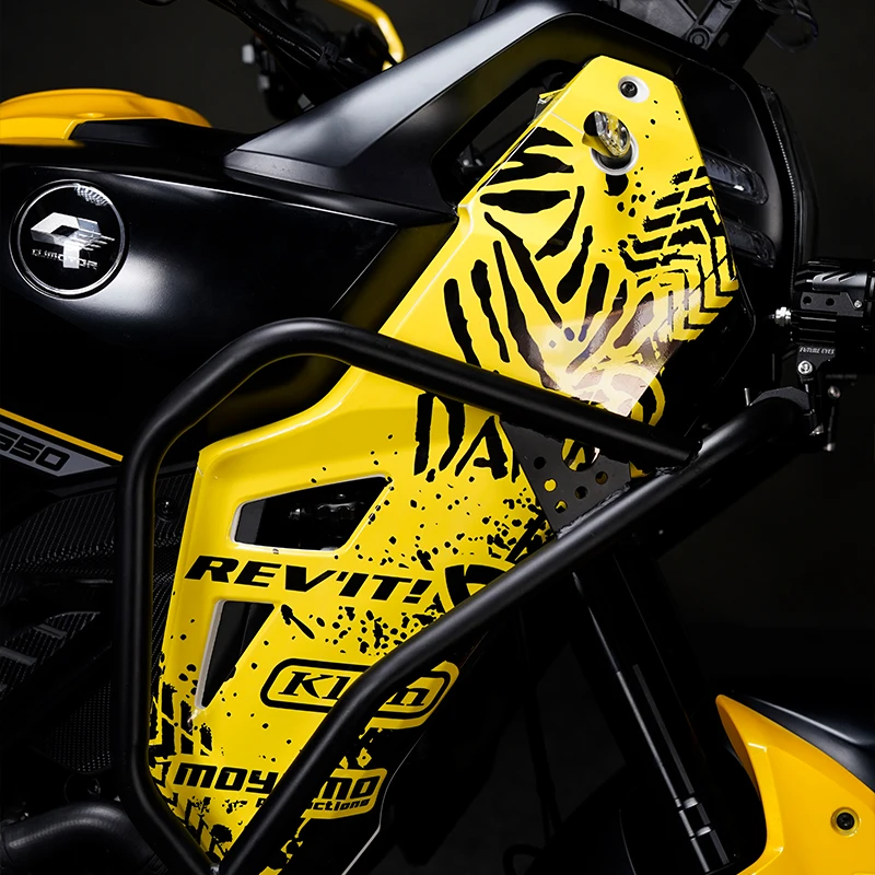 QJMOTOR SRT 650  ٵ  ƼĿ, ũ е   ׸  ƼĿ ȣ