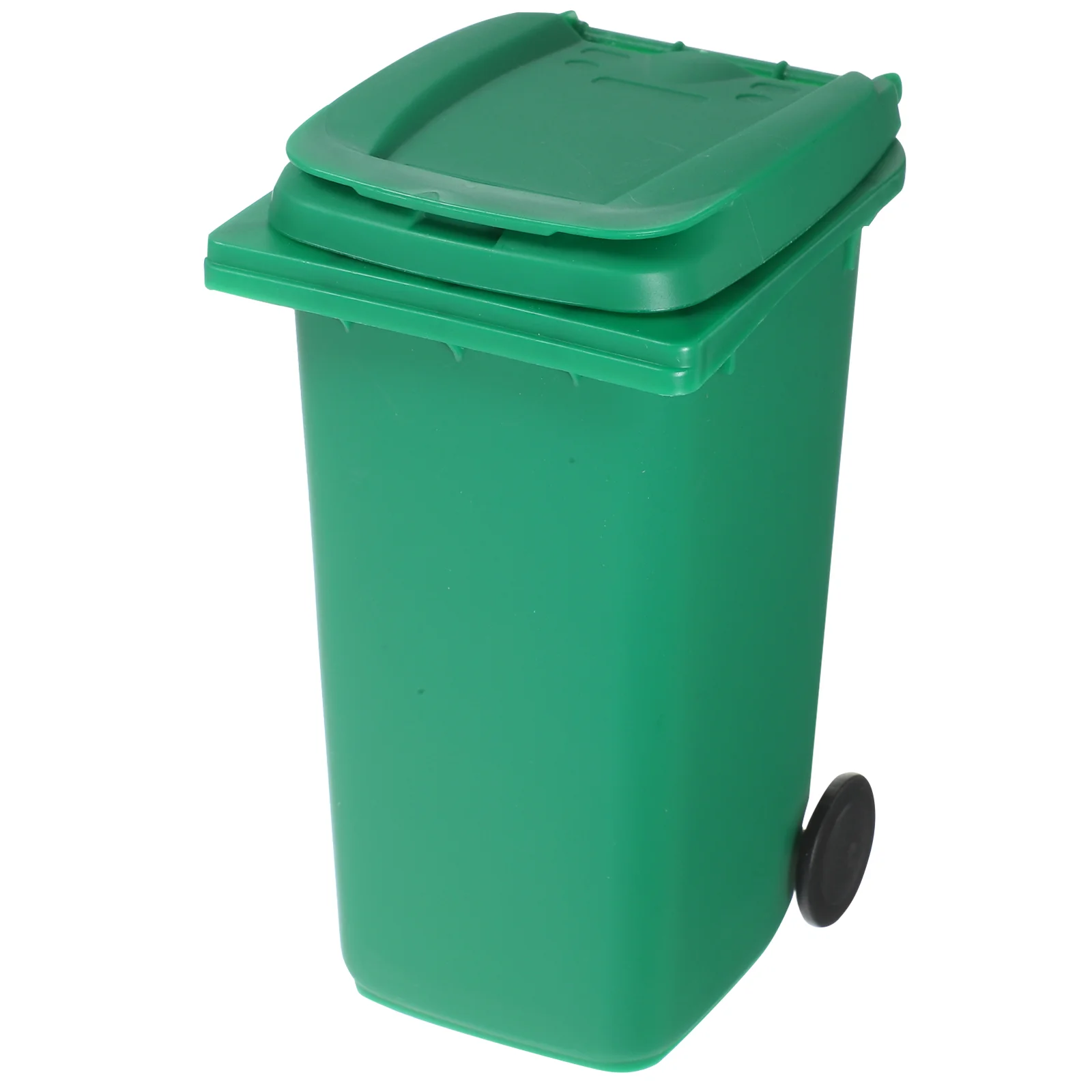 

2 Pcs Multifunction Pen Holder Garbage Can Office Trash with Lid Desk Pp Desktop Waste Storage Bucket