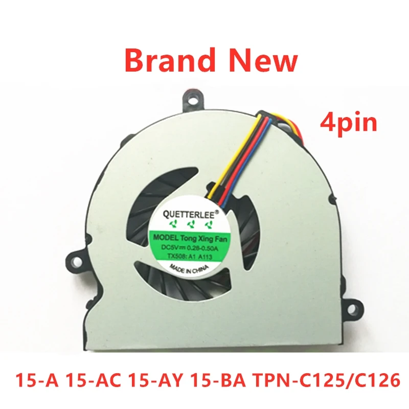 Brand New Laptop Cpu Cooling Fan Radiation For Hp 15a 15ac 15ay 15