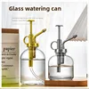 220-360ml Transparent Glass Watering Can Gardening Household Water Sprinkler Watering Can Watering Spray Can Home Decor 2