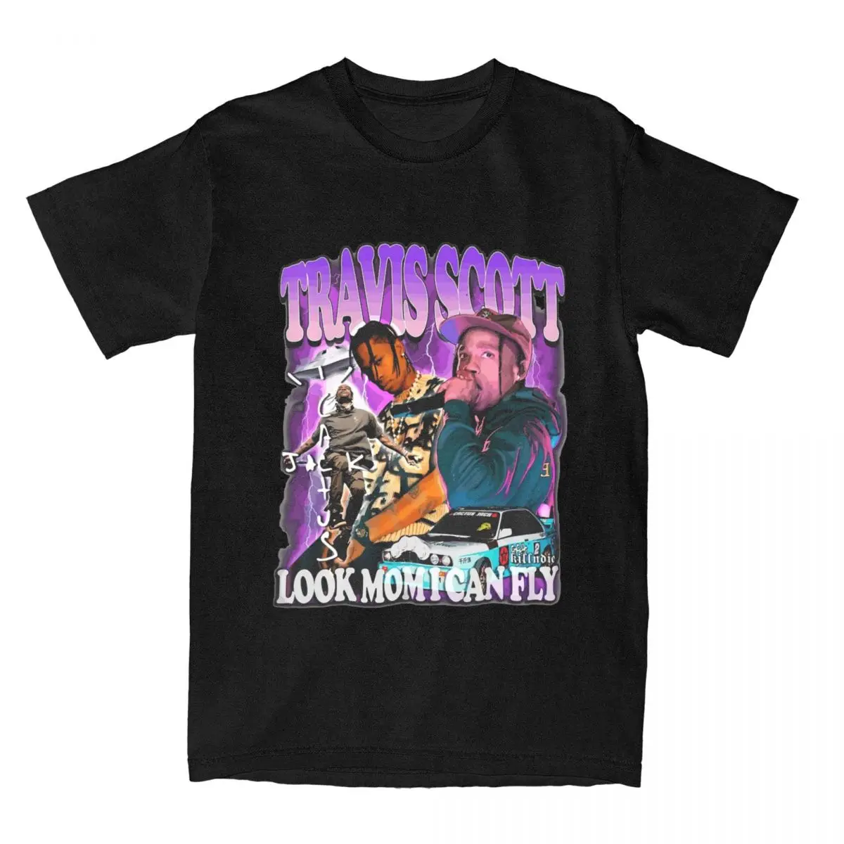 Uomo Donna Travis Rap Scotts Shirt Merch T-Shirt In Puro Cotone Abbigliamento Humor Tee Shirt Tutte Le Stagioni