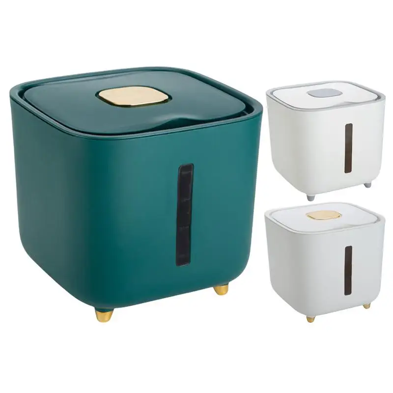 

Home Pantry Savior Airtight Rice & Grain Storage Bin 10kg Keeps Food Fresh Prevents Pests & Mess Nuts Grains Flour Dry Goods