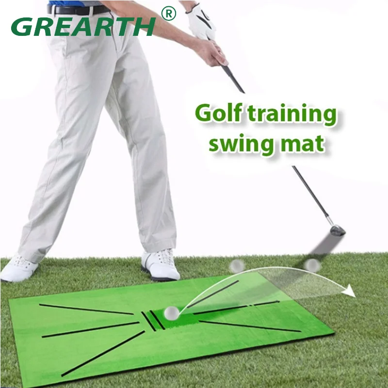 Golf Swing Track Practice Marking Pad Batting Trajectory Direction