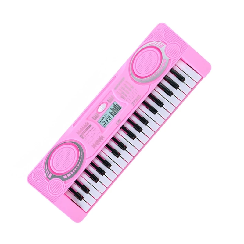 

Montessori Piano Toy Keyboard with 37 Keys Kindergarten Music Learning Playset P31B