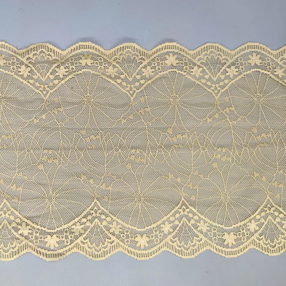 

NEW 1 Yard Soft Elastic Lace DIY Colour Lace Handmade Fabric For Sexy Lingerie Briefs Dress Scarves Clothing Accessories