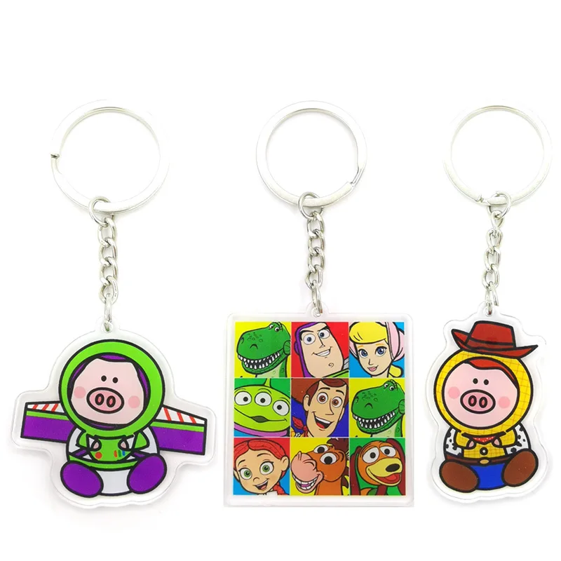 Toy Story Lovely Portachiavi Moda Portachiavi Borsa Portachiavi Gioielli Portachiavi Trinket Accessori Portachiavi Regalo Gioielli
