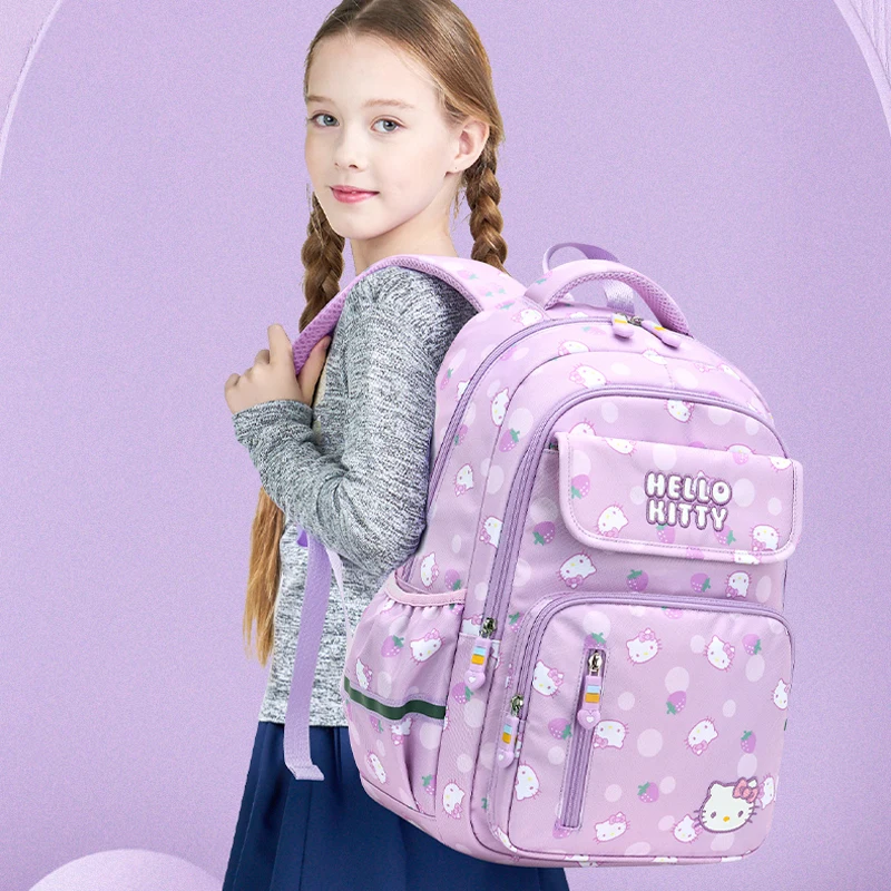Cartoon Sanrio Hello Kitty Kawaii Waterproof Anti-Lost Backpack - KawaiiMerch.com Cartoon Sanrio Hello Kitty Kawaii Waterproof Anti-Lost Backpack - KawaiiMerch.com