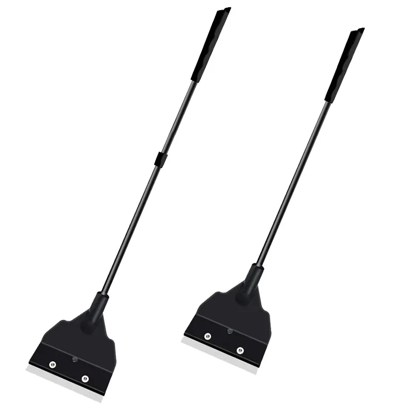 AquariumAlgaeScraperCleanerLongHandleDetachableTankRazorBlade