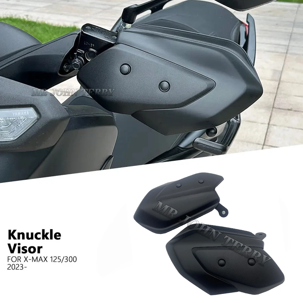 Parabrezza Moto TRFBD Per Yamaha XMAX - Deflettore Antivento Sportivo Nero