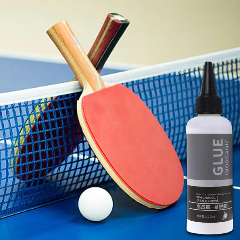 Pegamento Para Raquetas De Ping Pong Lecerrot - 100 Ml, Secado Rápido, Con Pincel