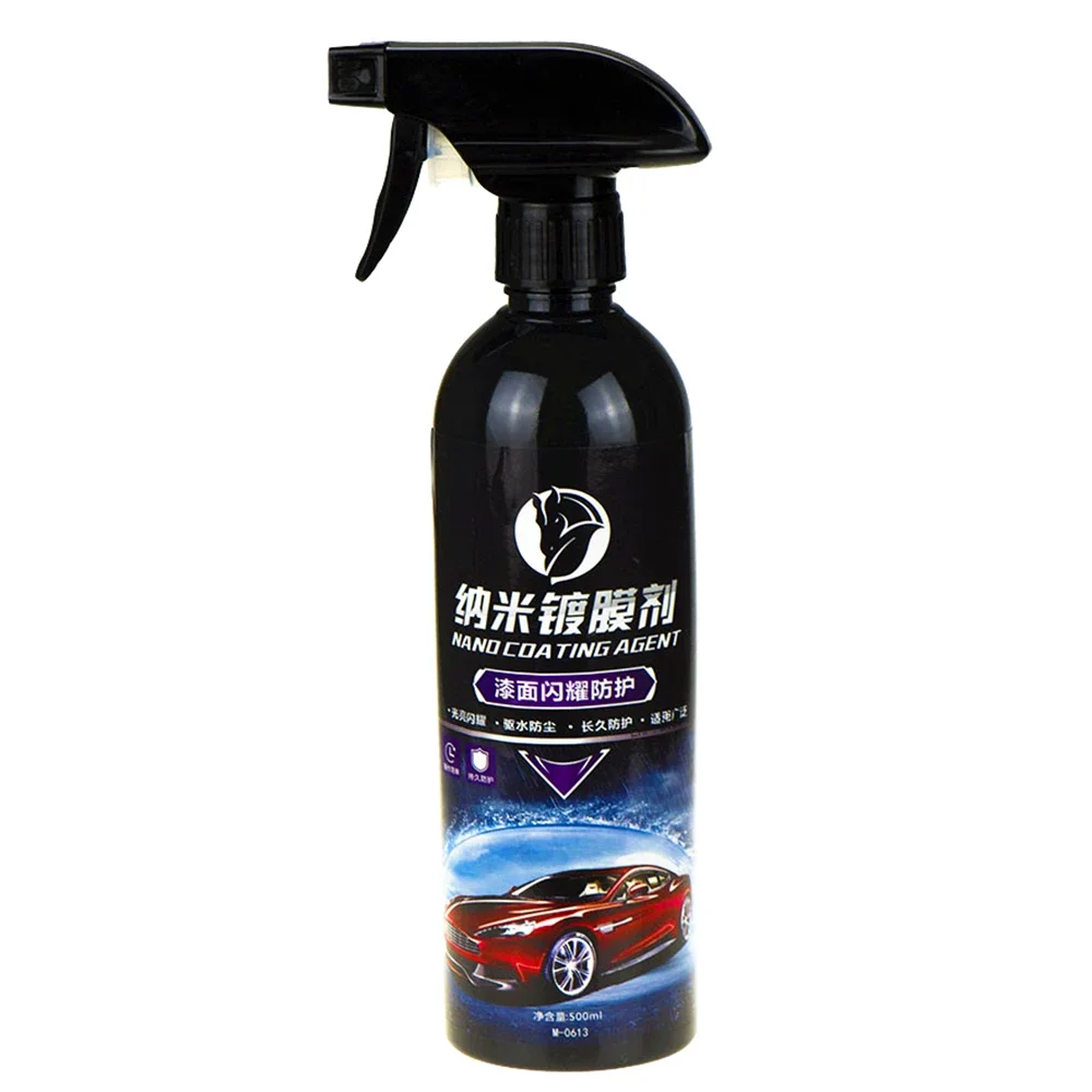 1000ML Car Nano Ceramic Coating 10H Liquid Wax Glass Plated Crystal Hydrophobic Waterproof Polishing Paint Hardness Car Polish