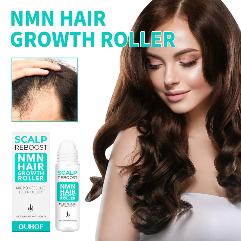 18ml ScalpReboost NMN Hair Growth Roller Nourishing Hair Oil Hair Hair