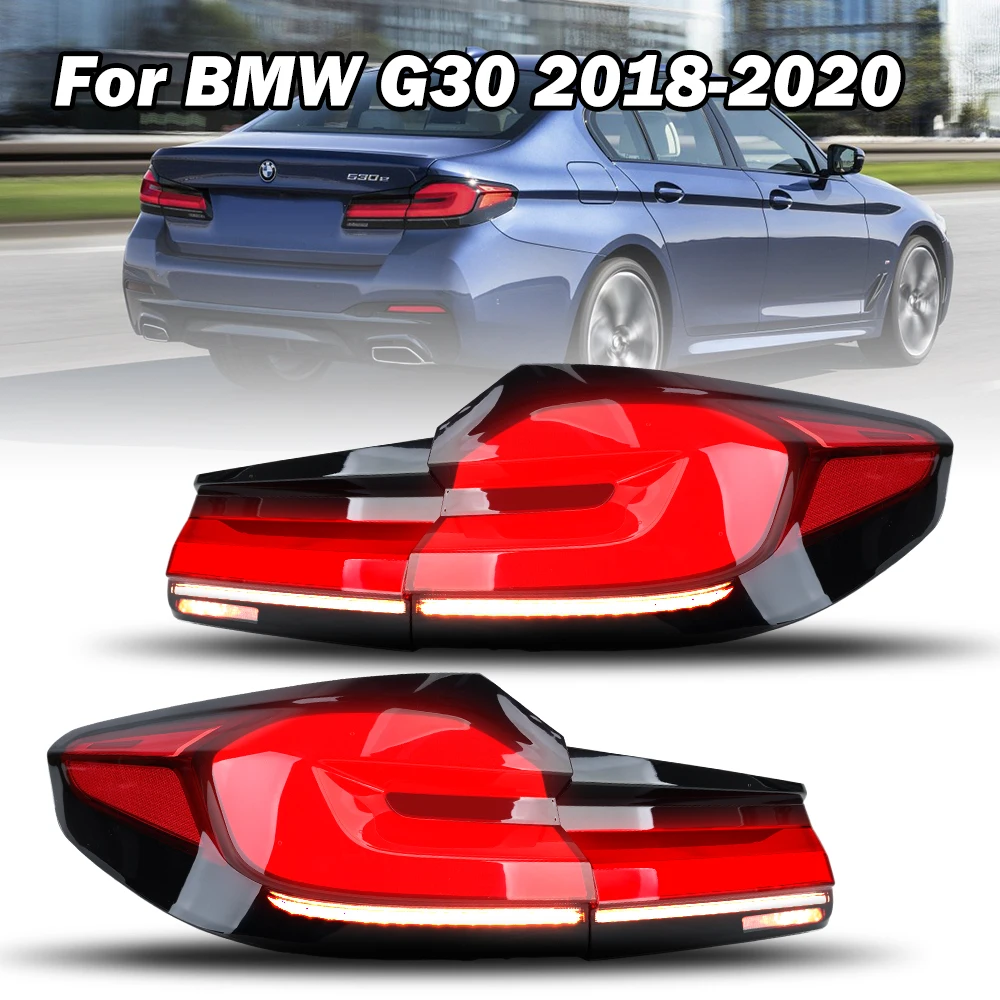 

LED Rear Tail Light Assembly for BMW G30 LCI G38 F90 2017 2018-2023 M5 525i 530i 535i 540i DRL Turn Signal Brake Lamp Accessory