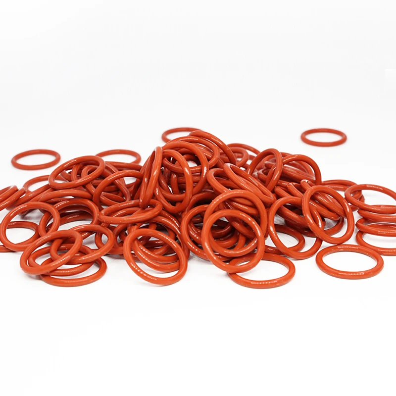 6mm OD 3mm ID Seals Uxcell 30-Pack Silicone O-Rings, 6mm OD 3mm ID 1.5mm Width - VMQ Seal Gaskets For Compressors & Plumbing Uxcell 6mm OD 3mm ID 1.5mm Silicone O-rings