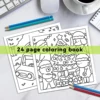 COZY MOMENTS Bold-easy Patterns Coloring Book for Adults Cute Drawing Book Perfect Gift for Party and Birthday 4