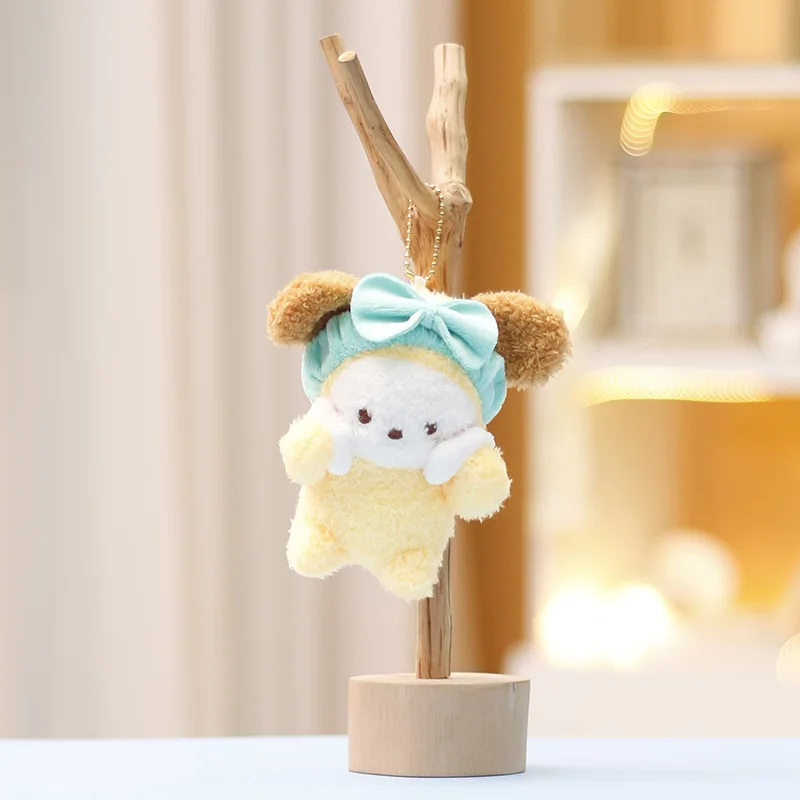 Wholesale 24pcs/lot 10cm wash bear Plush keyring Toy Stuffed animal rabbit dog bath Small pendants Keychain Gifts 4