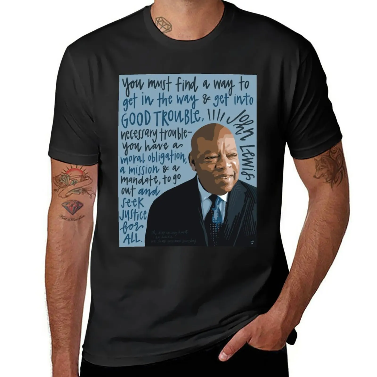 

New John Lewis. T-Shirt black t shirts T-shirt short cute tops summer clothes t shirts for men graphic