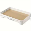 Wooden Desktop Storage Tray Perfume Aromatherapy Dressing Table Cosmetics Storage Box Multi-Function Porch Clutter Key Storage 2