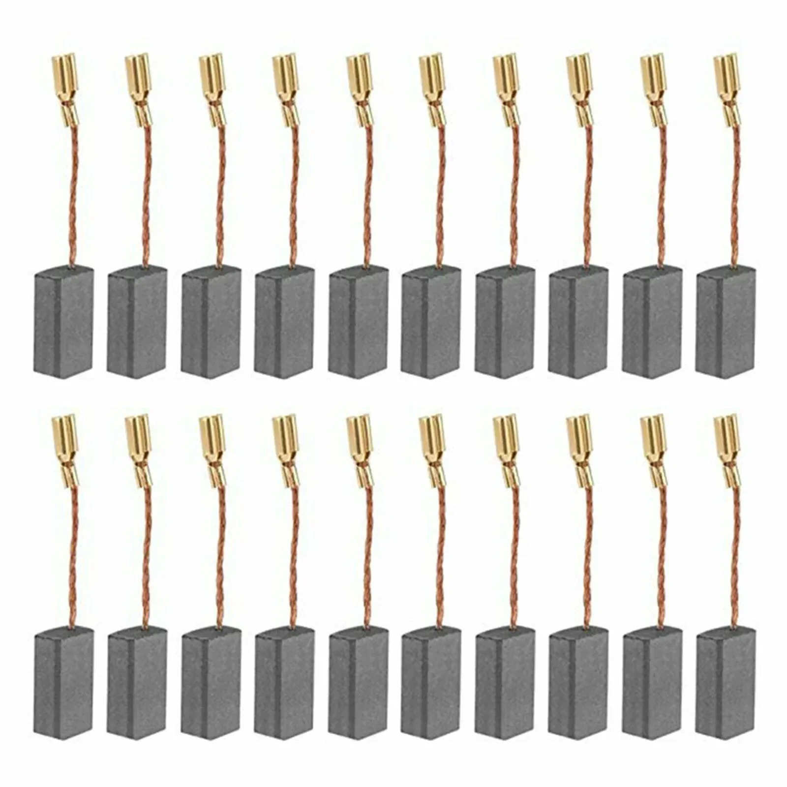 20PCS Carbon Brushes For Motor Bosch Angle Grinder 15mm X 8mm X 5mm Carbon Motor Brush Power Tool Accessories