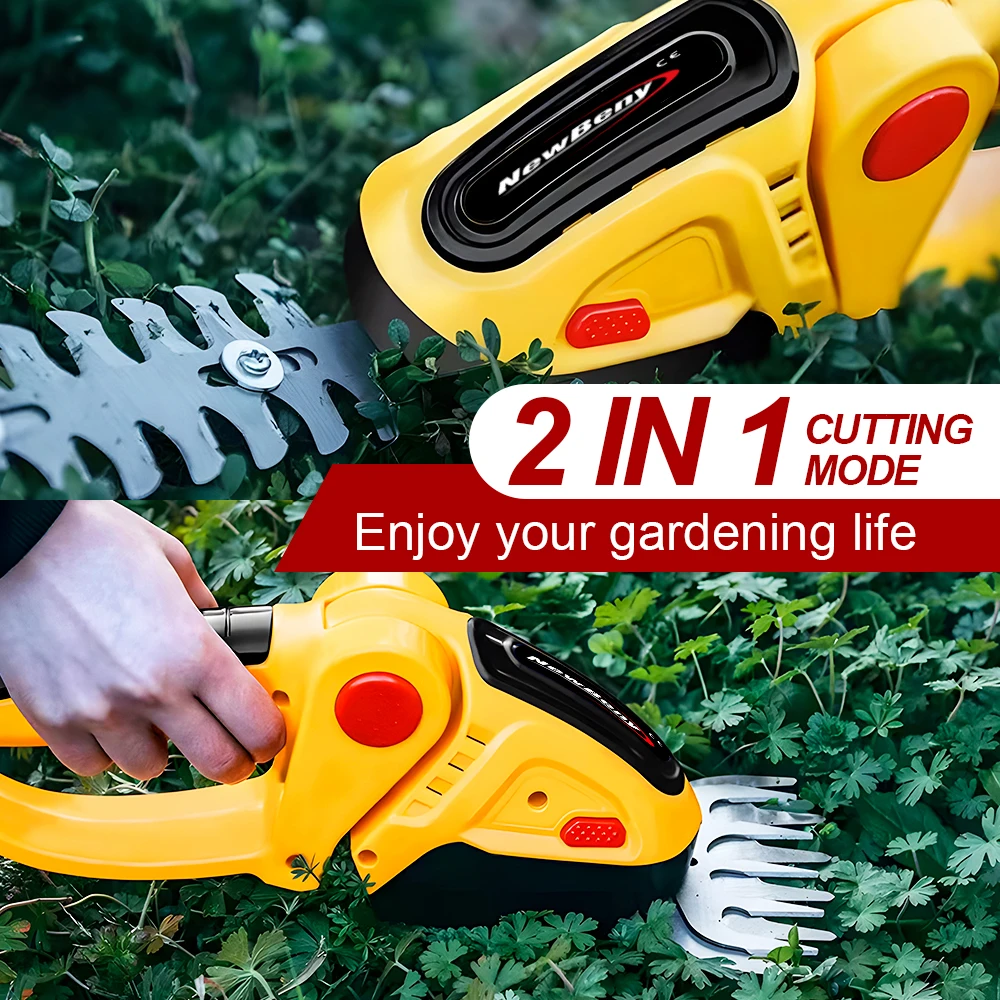 Cordless Electric Hedge Trimmer Replaceable Accessory Household Shrub Weeding Pruning Mower Garden Tools Accessory 3
