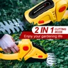 Cordless Electric Hedge Trimmer Replaceable Accessory Household Shrub Weeding Pruning Mower Garden Tools Accessory 3