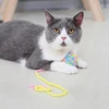Interactive Cat Toys Yarn Ball Toy With Bell For Cats Kittens Playing Random Color 2