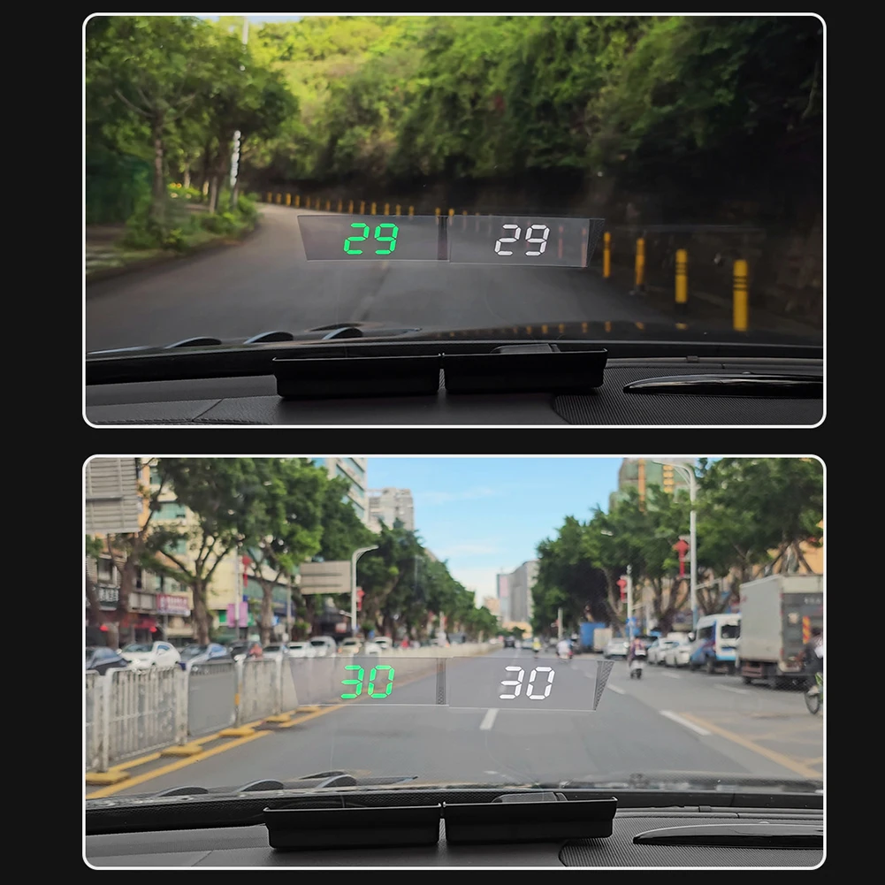 HUD GPS ڵ  ÷ ӵ  Ÿ,    ӵ MPH, ǰ ڵ  ׼, ǰ