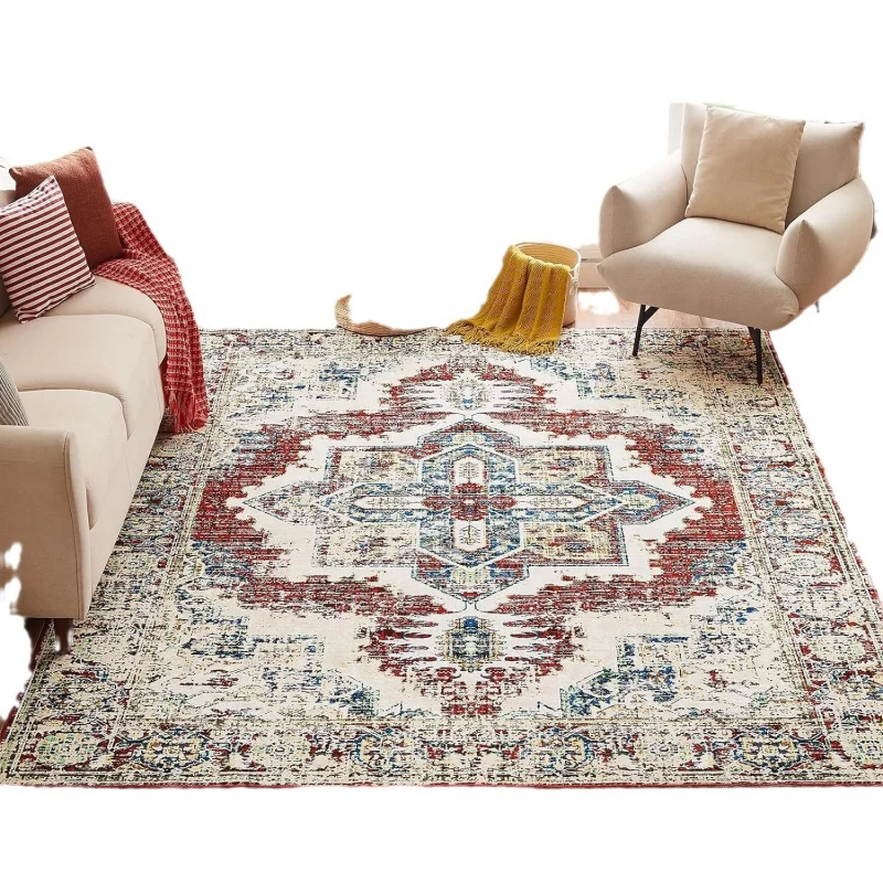 Non-slip Dirty-resistant Sofa Mat Easy to Clean American Persian Living Room Carpet