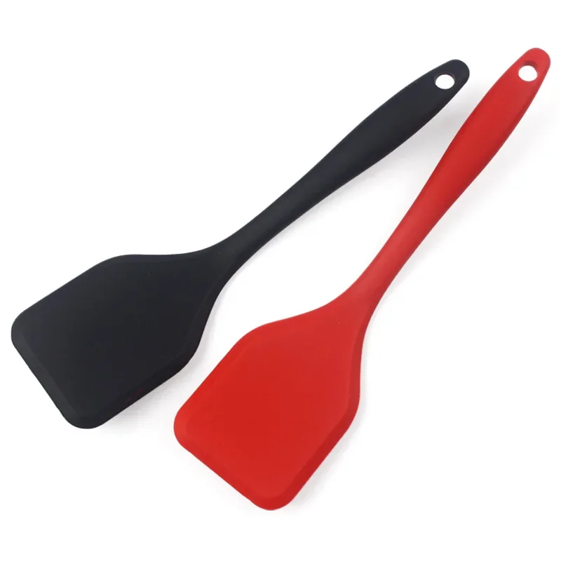 1PCS Silicone Spatula Shovel Frying Heat Resistant Cooking Spatula Non-stick Small Shovel Home Kitchen Cooking Utensils cooking spatula silicone spatula steak spatula