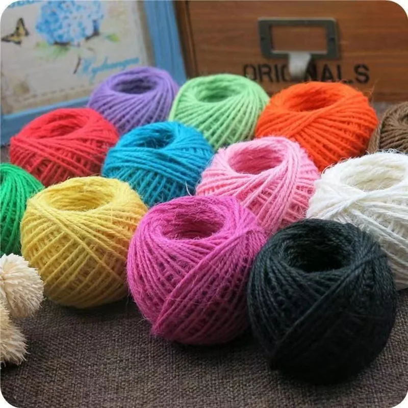 Wholesale Handmade Hemp Rope Set Decorative Linen Knitting