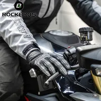 ROCKBROS Cycling Gloves SBR Thickened Pad Shockproof Breathable GEL Bike Gloves Winter Warmer Full Finger Sport MTB Gloves 2