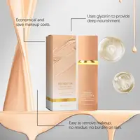 Fond de teint liquide 4 en 1, maquillage, spectre de lumière, sérum de protection solaire, liquide hydratant, couverture complète, correcteur SPF 50 4