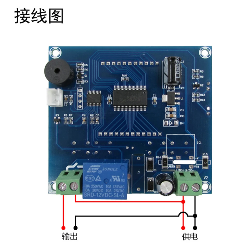 Dual Digital Display Temperature Controller Dual Type-K Thermocouple