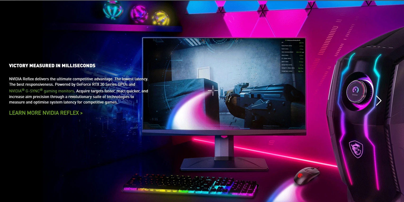 Description Picture 5 of itemOriginal Msi GeForce RTX 3060 VENTUS 2X 12G OC Computer Graphics Card 550W Power Supply Esports Game Dual Fan