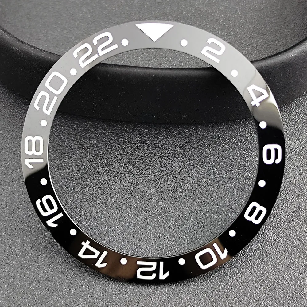 Premium 40mm Ceramic/Aluminum Watch Bezel Insert for Timepiece Customization