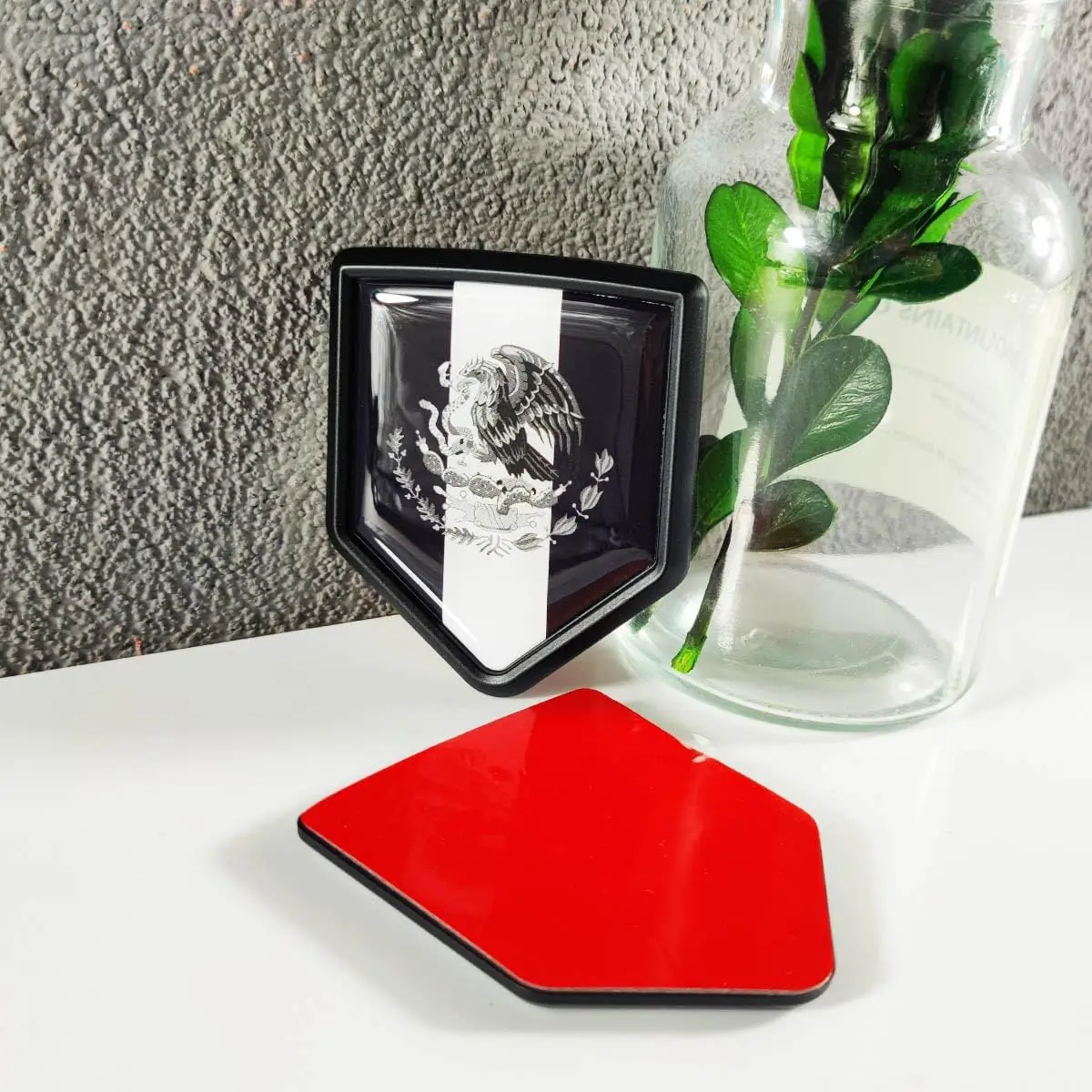 Mexico flag shield decal for vehicle exterior decoration