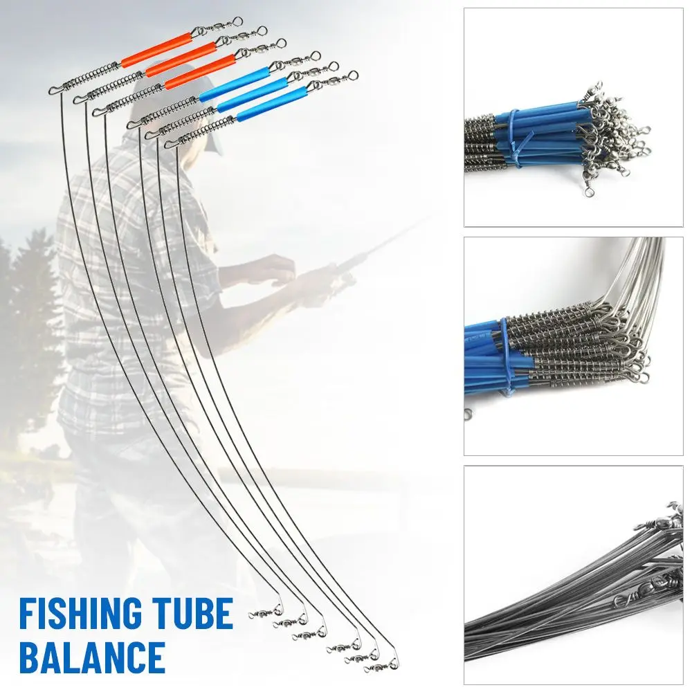 

New Barb Saltwater Stable String Hook Connector Fish Tackle Fishing Balance Boat Brass