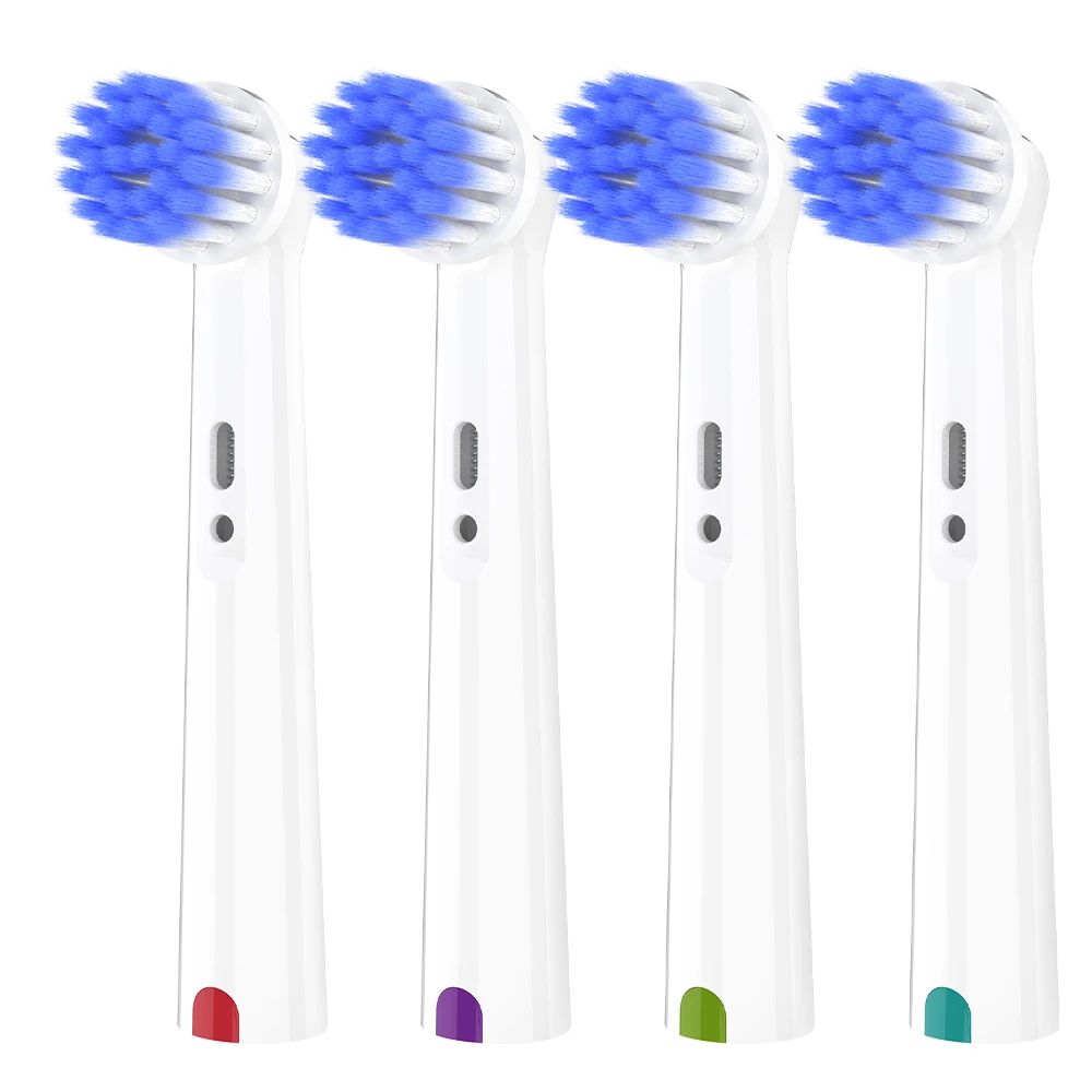 4/12/20 Pcs Soft Brush Heads Compatible with Oral B Electric Toothbrush, Replacement Toothbrushes Head Refills for 1000/100/1500
