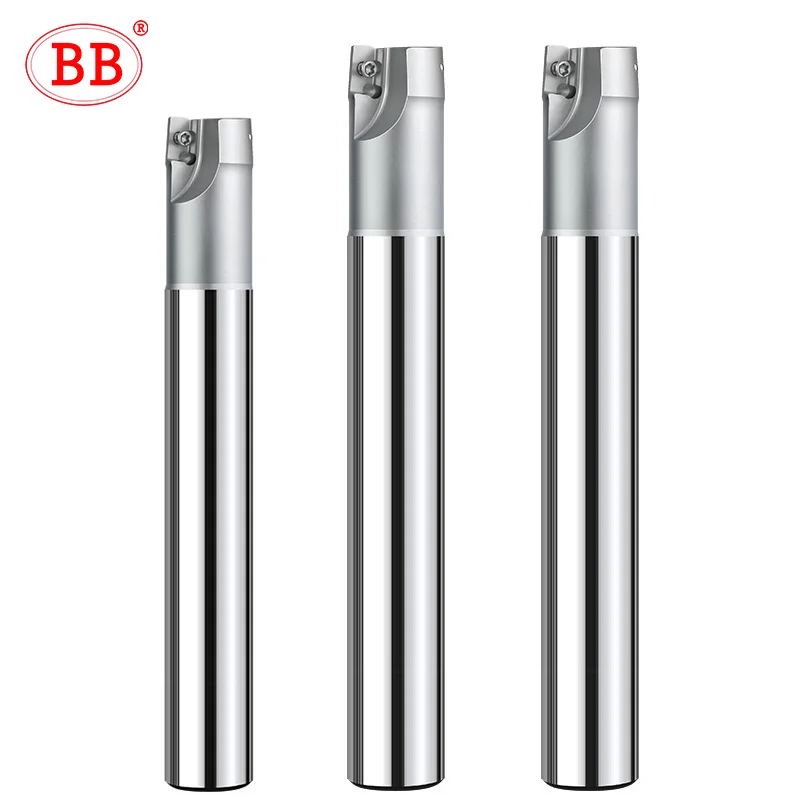 

BB Indexable End Mill BAP300R BAP400R Shoulder Milling Bar Tool Holder EAP 300R APMT1135 APMT1604 CNC Carbide Rough Machining