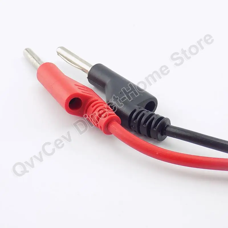 Alligator Clips Electrical Test Wire Test Lead Wire Test Lead Cable Test Cable Test Cable Lead Test Leads 1M Double End Test lead Wire Line electrical Voltage 4mm Banana Plug Alligator Clip Crocodile 15A multimeter DIY Test Wires