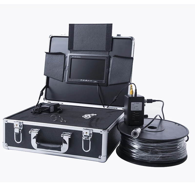 Rilevatore Set Agricoltura Video Subacquea Alimentato A Batteria Fotocamera Impermeabile Più Profonda Fish Finder Pesca Sul Ghiaccio