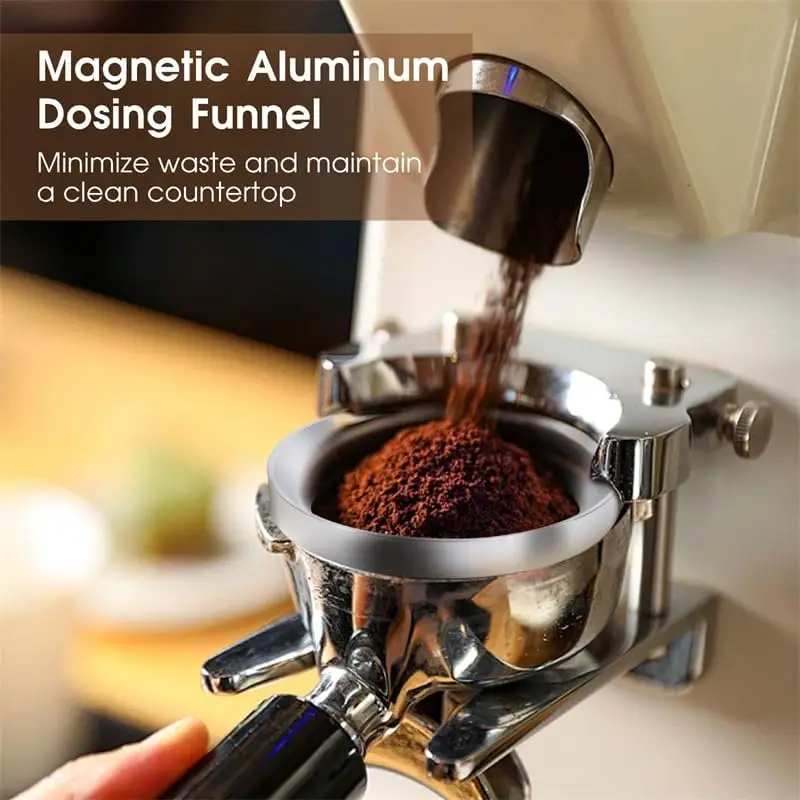 Deluxe Wood Handle Espresso Distributor & Stirrer Tool Set
