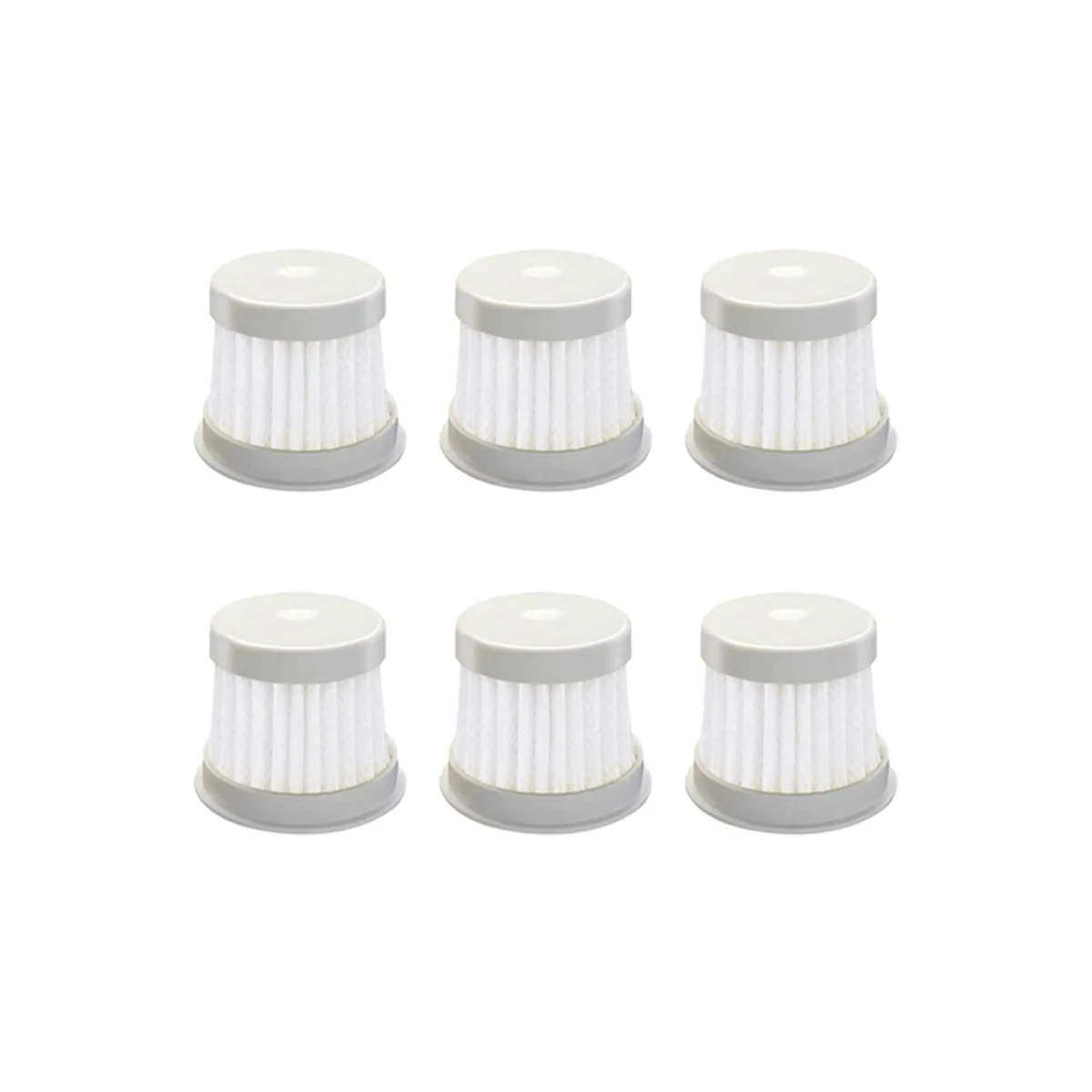 

6Pcs HEPA Filter for Haier ZC401F Mite Removal Instrument Vacuum Cleaner Parts Accessories