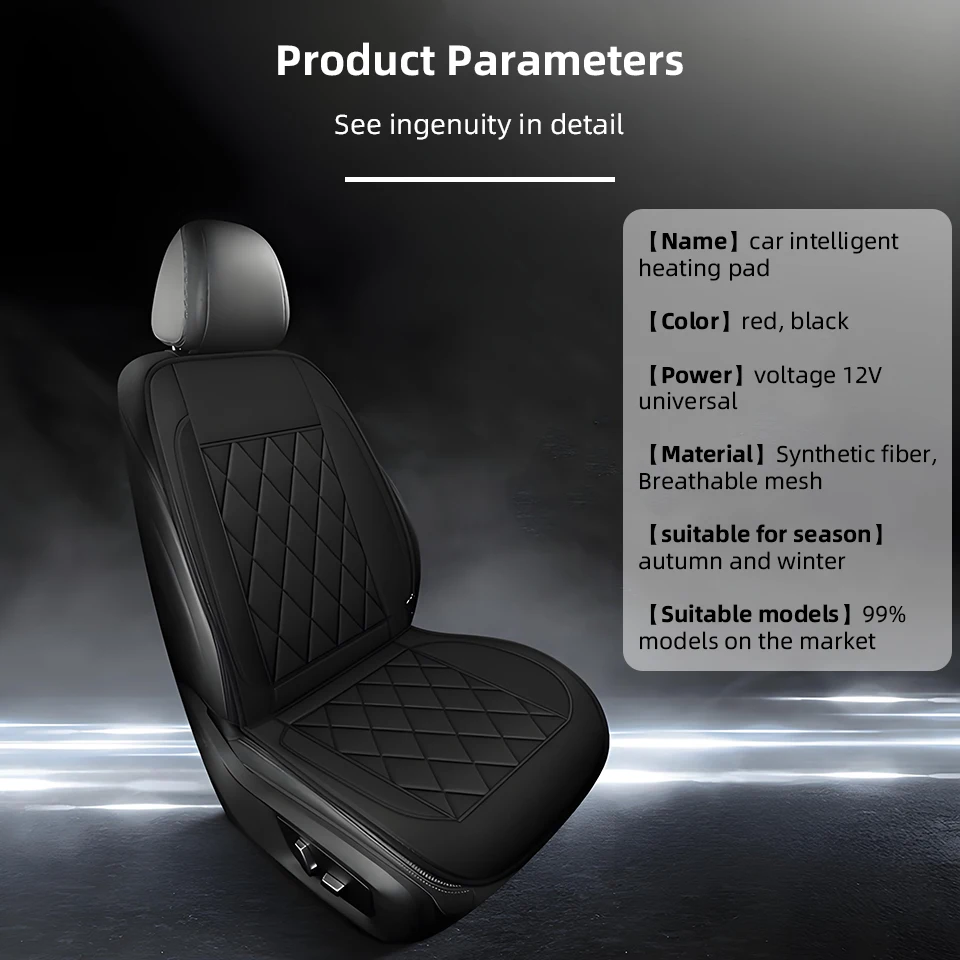 Heated Car Seat Cushion Winter Warmth
