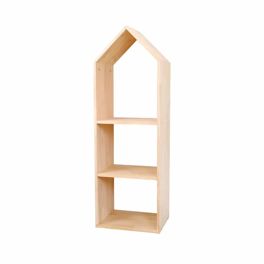 Solid Wood Organizers Shelves Kid's Bookcase Toy Storage Rack Shoe Shelf Sideboard Cabinet Home Appliance