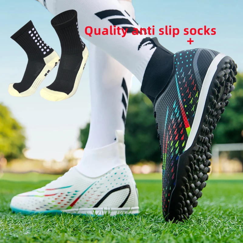 ALIUPS Men Soccer Shoes AG/TF Children Football Shoes Youth Football Boots Cleat